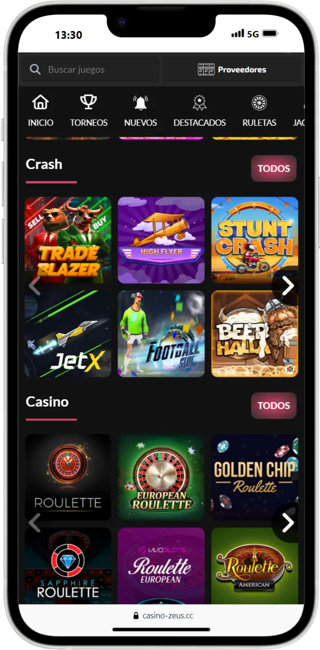 Casino Zeus Juegos en Casino Zeus